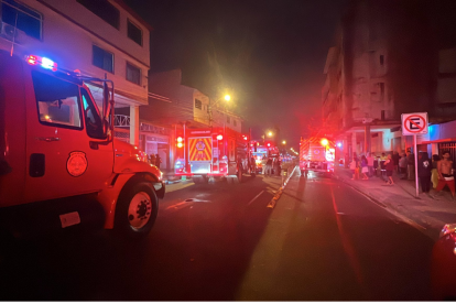 El incendio se reportó en horas de la madrigada del lunes 8 de septiembre.