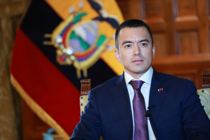 Daniel Noboa convocó a una marcha el 13 de septiembre.