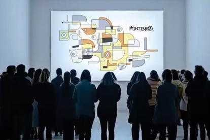 Estudiantes de la UBE aplican inteligencia artificial para reconstruir la obra inconclusa del pintor guayaquileño desaparecido en 2004.