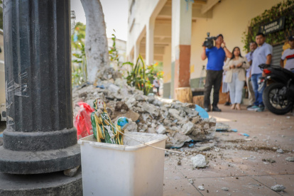 Altar a la Santa Muerte fue descubierto y destruido en Guayaquil.