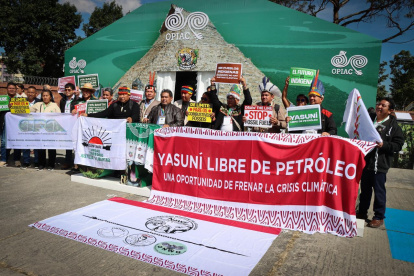 Líderes waorani rechazaron vínculos con minería ilegal y pidieron al Gobierno acudir al Yasuní