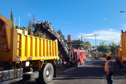 El objetivo es renovar completamente la calzada de la calle Reina Victoria.