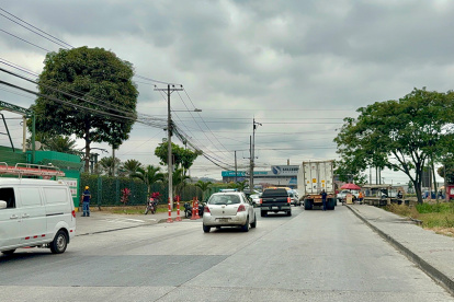 Dos obras pluviales anunció el Municipio de Guayaquil en la avenida Gustavo Noboa, para reducir las inundaciones en el noroeste.