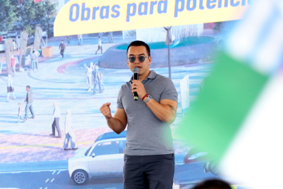 El presidente de Ecuador, Daniel Noboa.