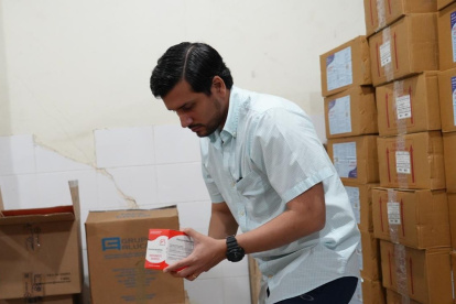 El ministro Jimmy Martín recorrió hospitales en Manabí para verificar servicios y abastecimiento