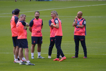 Sebastián Beccacece y su cuerpo técnico tomaron las riendas de Ecuador en septiembre de 2024.