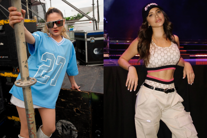 Las cantantes Mar Rendón y Naiza disfrutan usar el estilo sporty chic.