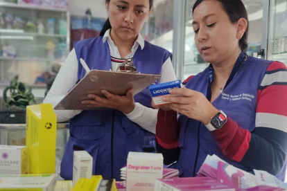 Durante la intervención, los técnicos de Arcsa identificaron un total de 4.706 productos farmacéuticos.