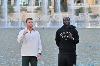 Canelo Álvarez y Tarence Crawford se enfrentarán en Las Vegas.