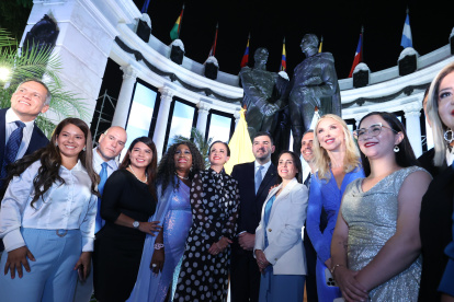 La primera sesión de octubre en la era de Aquiles Álvarez se dio en el Hemiciclo de La Rotonda, en octubre de 2023.