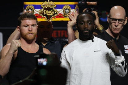 Canelo Álvarez y Terence Crawford se enfrentarán en Las Vegas.