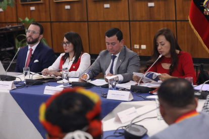 Los votos de ADN y su aliado de Pachakutik en la Comisión de Fiscalización fueron suficientes para aprobar el informe.