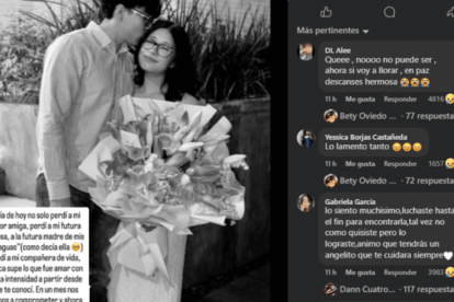 El novio de Ana Daniela compartió un emotivo mensaje tras su fallecimiento.