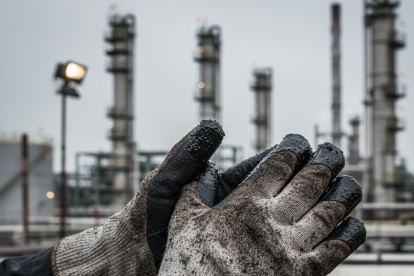 Hecho con IA. El gremio petrolero rechazó la eliminación del subsidio.