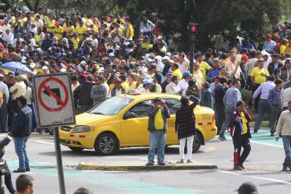 Referencial. Transportistas anuncian suspensión del servicio en Quito desde el lunes 15 de septiembre.