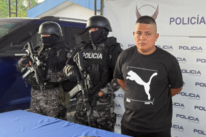 Alias Topo, fue detenido en Tena y es requerido por la justicia de Estados Unidos.