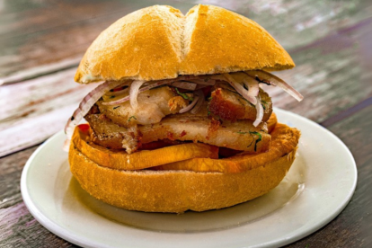 El pan con chicharrón fue el ganador del Mundial de Desayuno.