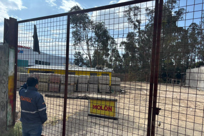 Control. La AMC acudió al sitio para iniciar con el proceso sancionador