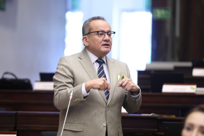 El asambleísta Alfredo Serrano es el dirigente nacional del Partido Social Cristiano.