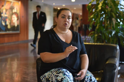 Daria Herasymchuk, comisionada del Presidente de Ucrania para los Derechos del Niño y la Rehabilitación Infantil.