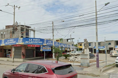 En este sector de restaurantes se cometió el asesinato de alias Gato Aurelio.