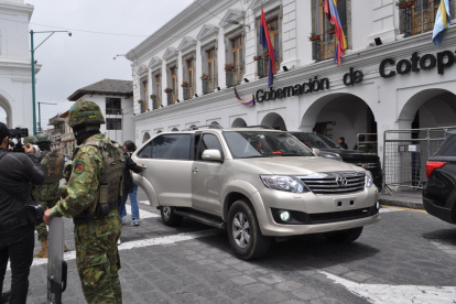 El Ejecutivo, con Daniel Noboa a la cabeza, se trasladó a Latacunga, Cotopaxi.