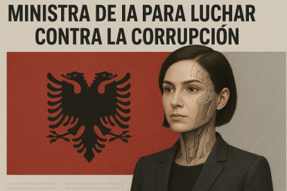 IMAGEN REFERENCIAL. Diella, la primera ‘ministra’ creada por inteligencia artificial en Albania, promete acabar con la corrupción.