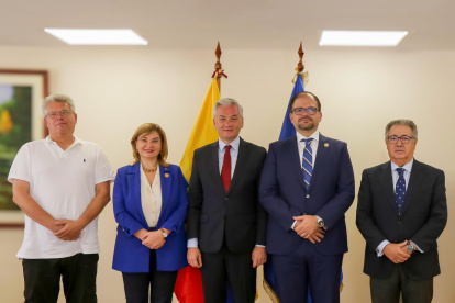Delegación europea y autoridades ecuatorianas sellan cooperación contra el crimen transnacional