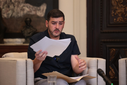 El alcalde de Guayaquil, Aquiles Álvarez.