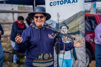 Lourdes Tibán exige al Gobierno focalizar el retiro del subsidio al diésel