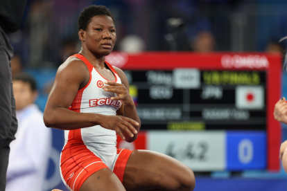 Génesis Reasco se adjudicó el título mundial en los 76kg.