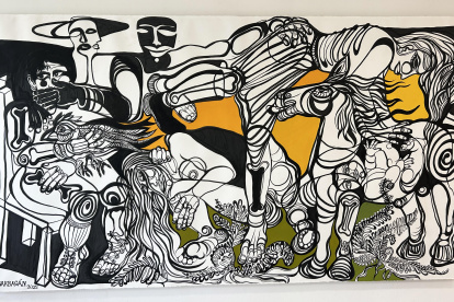 En las obras de Paula Barragán conviven flores y frutas suculentas con rastros de destrucción y presagios oscuros.