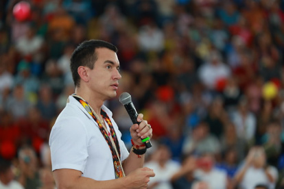 Noboa busca que los ecuatorianos decidan si quieren una nueva Constitución a través de una consulta popular.