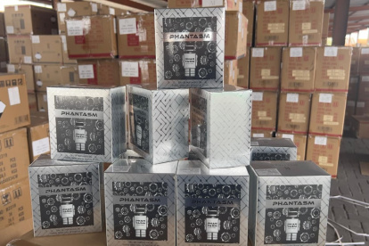 Esta mercancía fue encontrada dentro de un contenedor de 40 pies procedente de China.