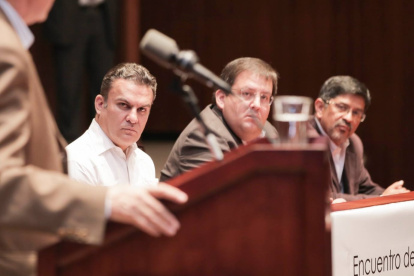 Causa. La Fiscalía imputó cargos por asesinato contra Serrano, Xavier Jordán, Ronny Aleaga y Daniel Salcedo.