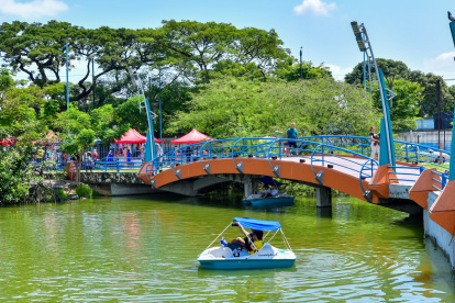 El parque Forestal, sitio icónico del sur de Guayaquil.