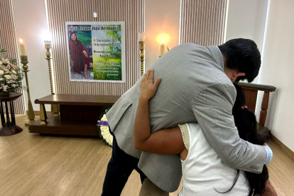 La familia de Silvia Inga la veló solo por pocas horas.