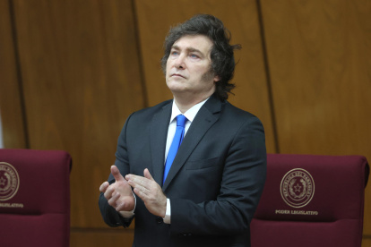 Fotografía que muestra al presidente de Argentina, Javier Milei.