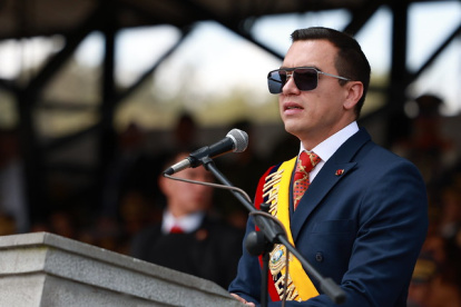 Daniel Noboa decretó toque de queda como respuesta a la situación de orden público.