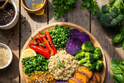 Una dieta vegana baja en grasas y rica en soya mostró resultados positivos para las mujeres que participaron en el estudio.