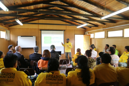 Taller. Especialistas de Italia dieron las capacitaciones.