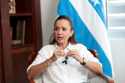 La prefecta del Guayas, Marcela Aguiñaga, se pronunció en X.