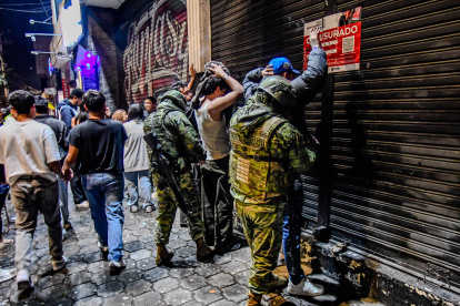 La Mariscal fue uno de las zonas en donde se desplegó el operativo.