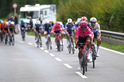 Richard Carapaz es uno de los favoritos al título del Tour de Luxemburgo.