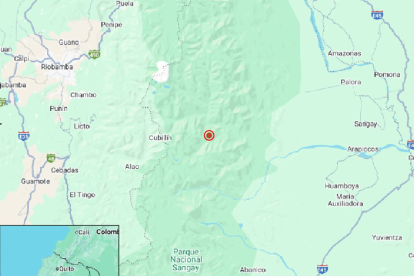 Temblor en Ecuador este 22 de septiembre.