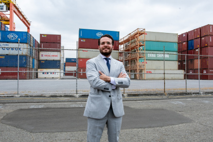 Bryan Andrade, subsecretario de Puertos y Transporte Marítimo y Fluvial.