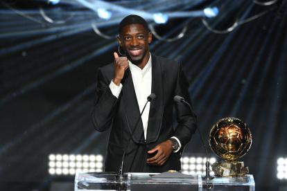 Ousmane Dembélé recibió el Balón de Oro 2025.