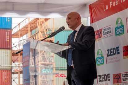 Jesús Cáceres, CEO de Contecon de Guayaquil.