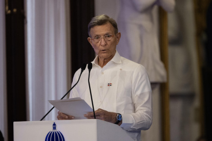 El canciller dominicano, Roberto Álvarez.