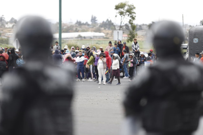 Primer día del Paro Nacional convocado por organizaciones sociales